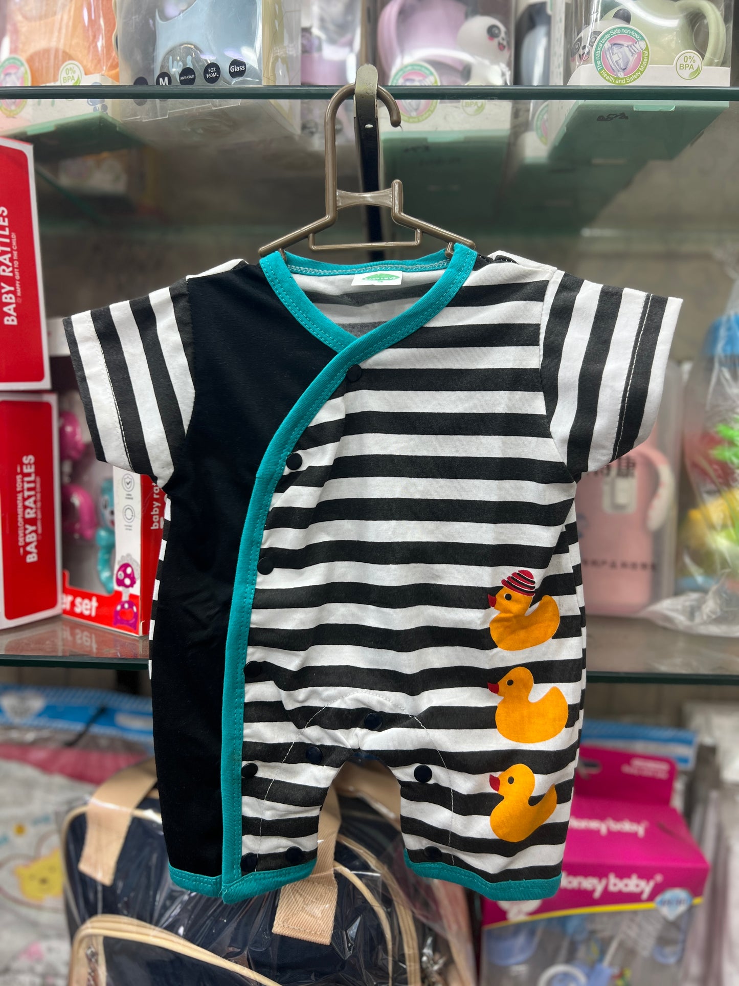 Baby Duck Rompers (0-6 months)