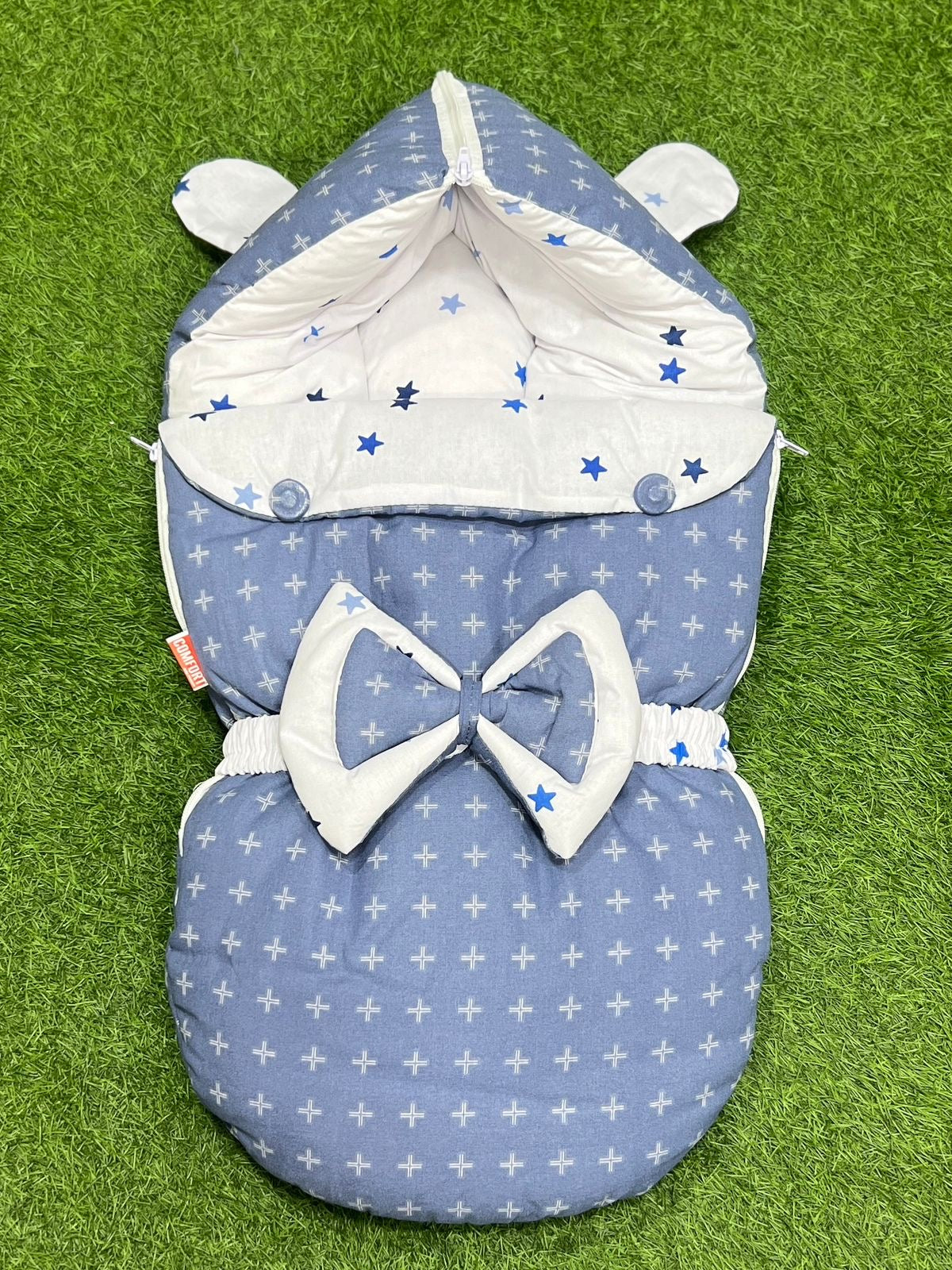 Double Bow Carry Nest (Lake Blue)