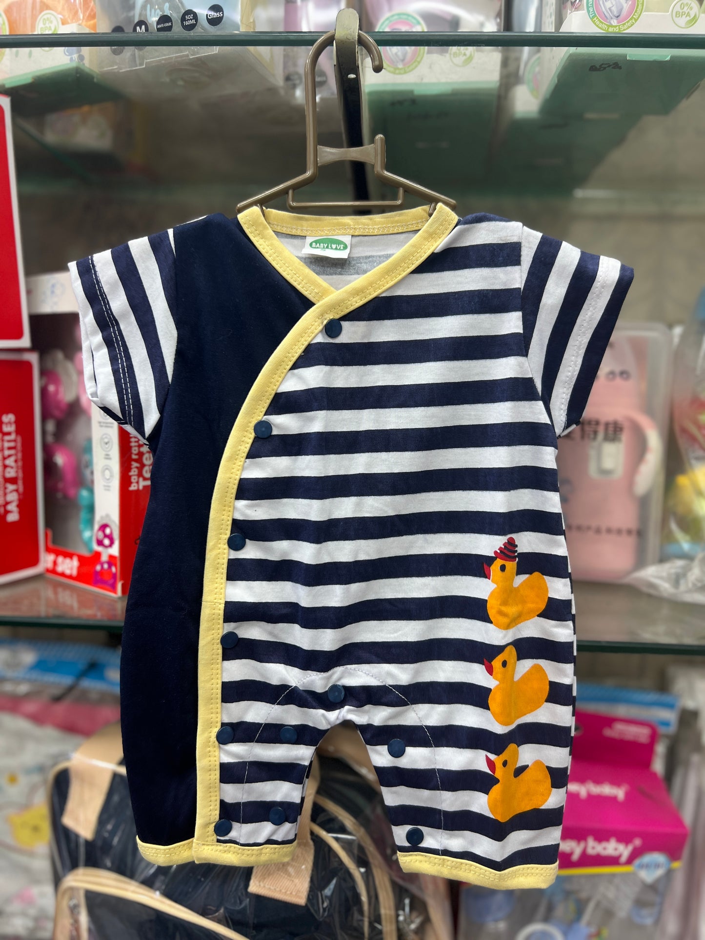 Baby Duck Rompers (0-6 months)
