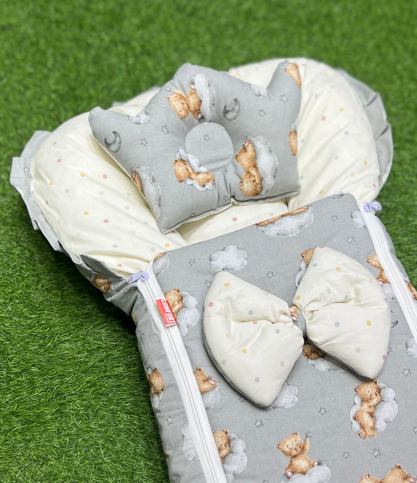 Butterfly Bow Carry Nest (Bare Green)
