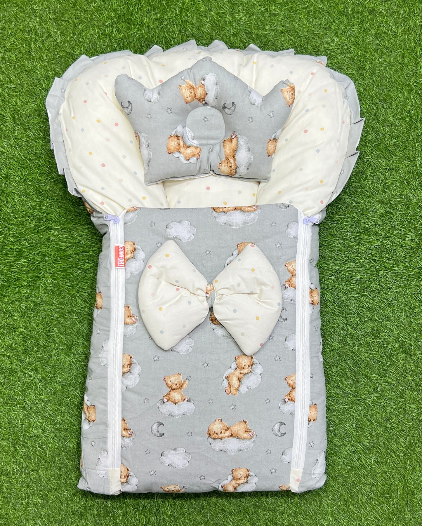 Butterfly Bow Carry Nest (Bare Green)