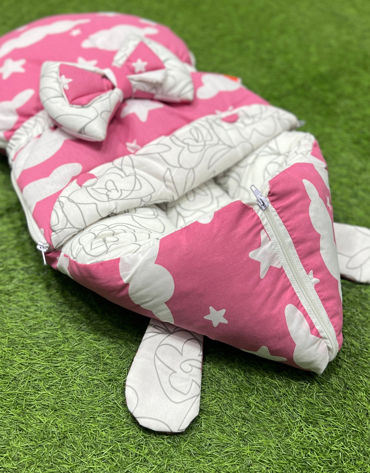 Double bow carry nest (Elegant Grey)