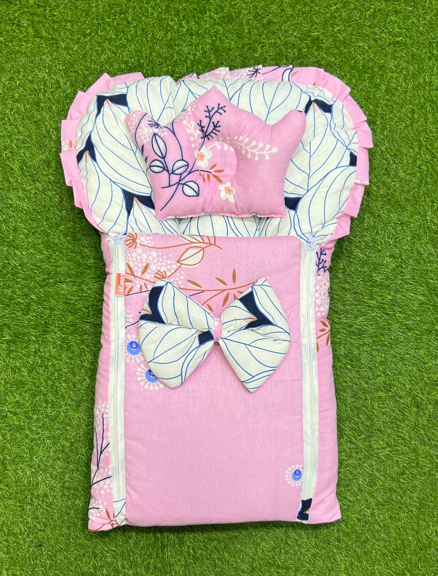 Butterfly Bow Carry Nest (Pink)