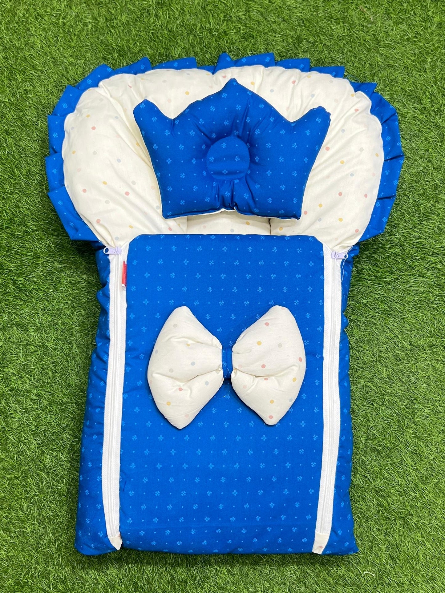 Butterfly Bow Carry Nest (Blue)