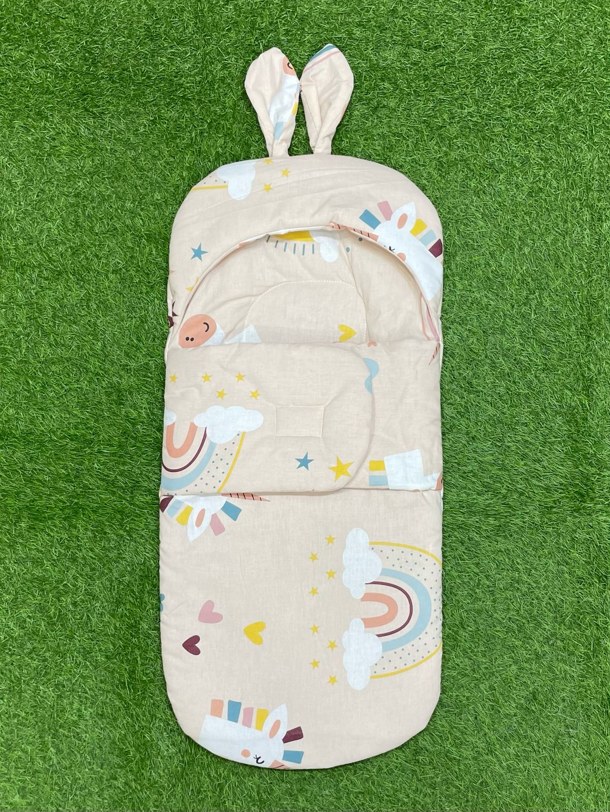 Rabbit Swaddle Cotton (Peach Colour)
