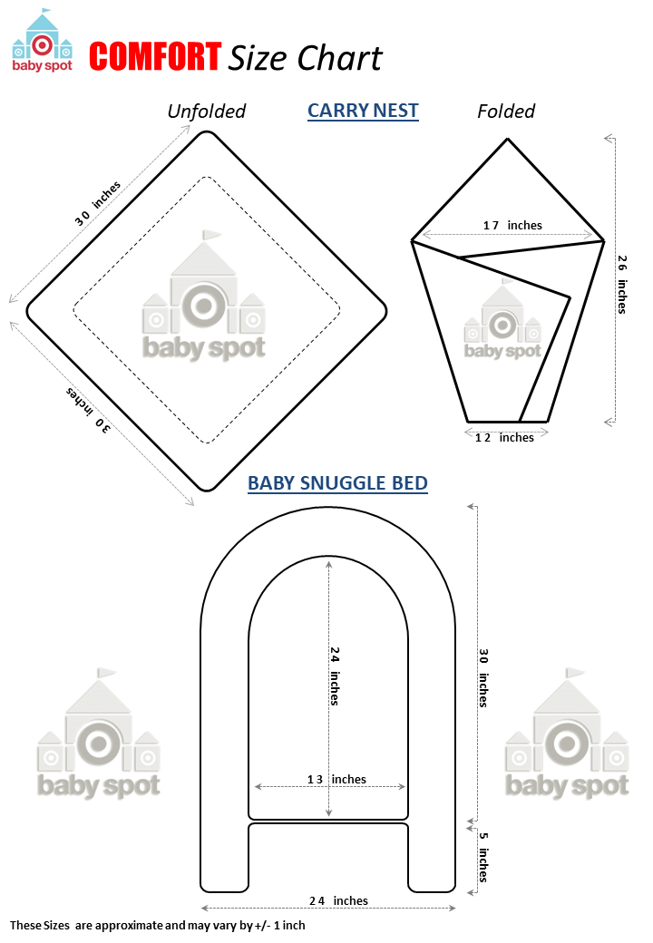 9pcs Baby Snuggle Bed Set -- Sky Blue