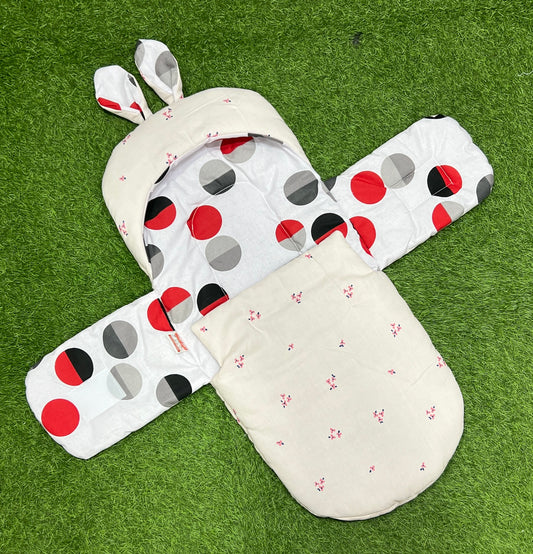 Rabbit Swaddle Cotton (Light Pink)