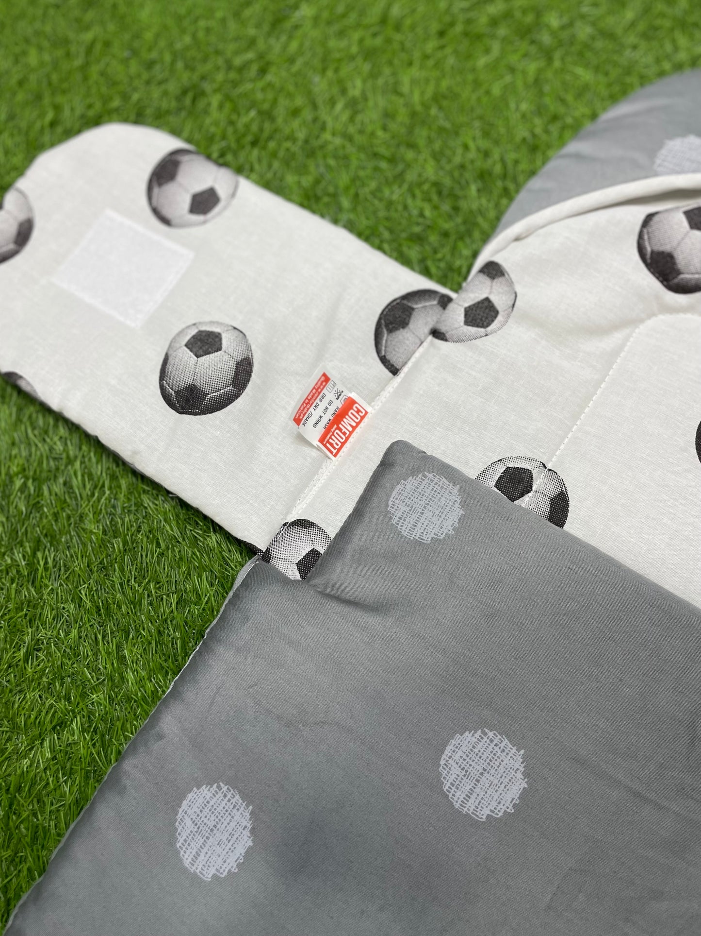 Rabbit Swaddle Wrap - Cotton (Grey Silk)