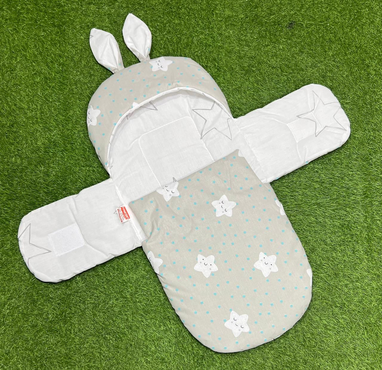 Rabbit Swaddle Cotton (Grey)