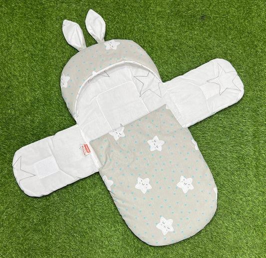 Rabbit Swaddle Cotton (Grey)