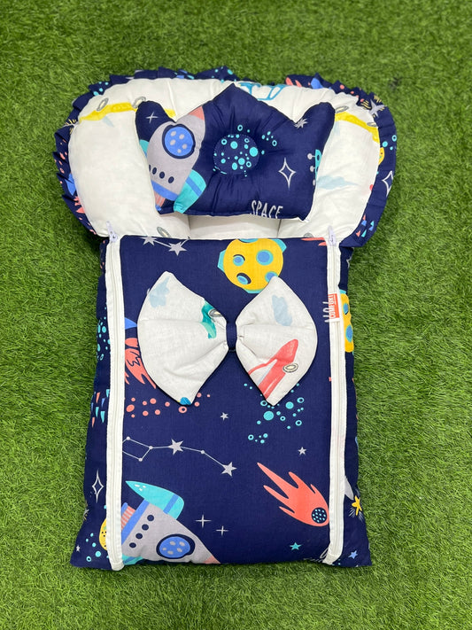 Butterfly Bow Carry Nest (Blue Galaxy)