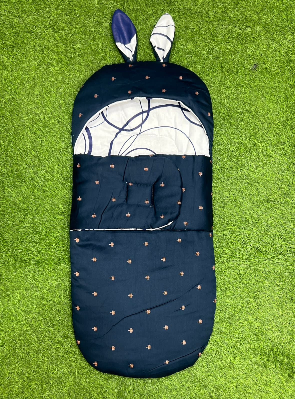 Rabbit Swaddle Wrap - Cotton (Blue Legend)*