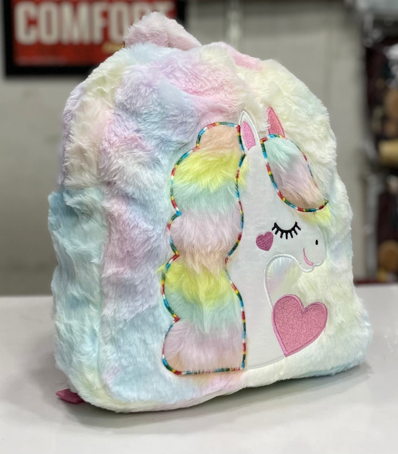 Baby Unicorn Fluffy Bag