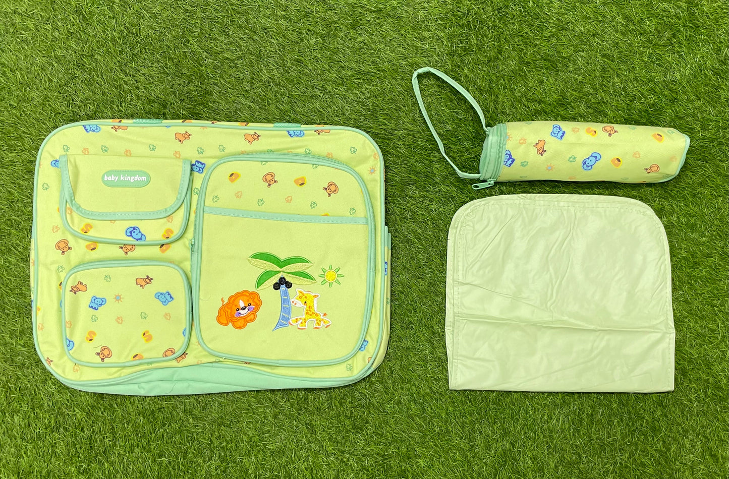 Imported Newborn 3pcs Maternity Bag Set - Green