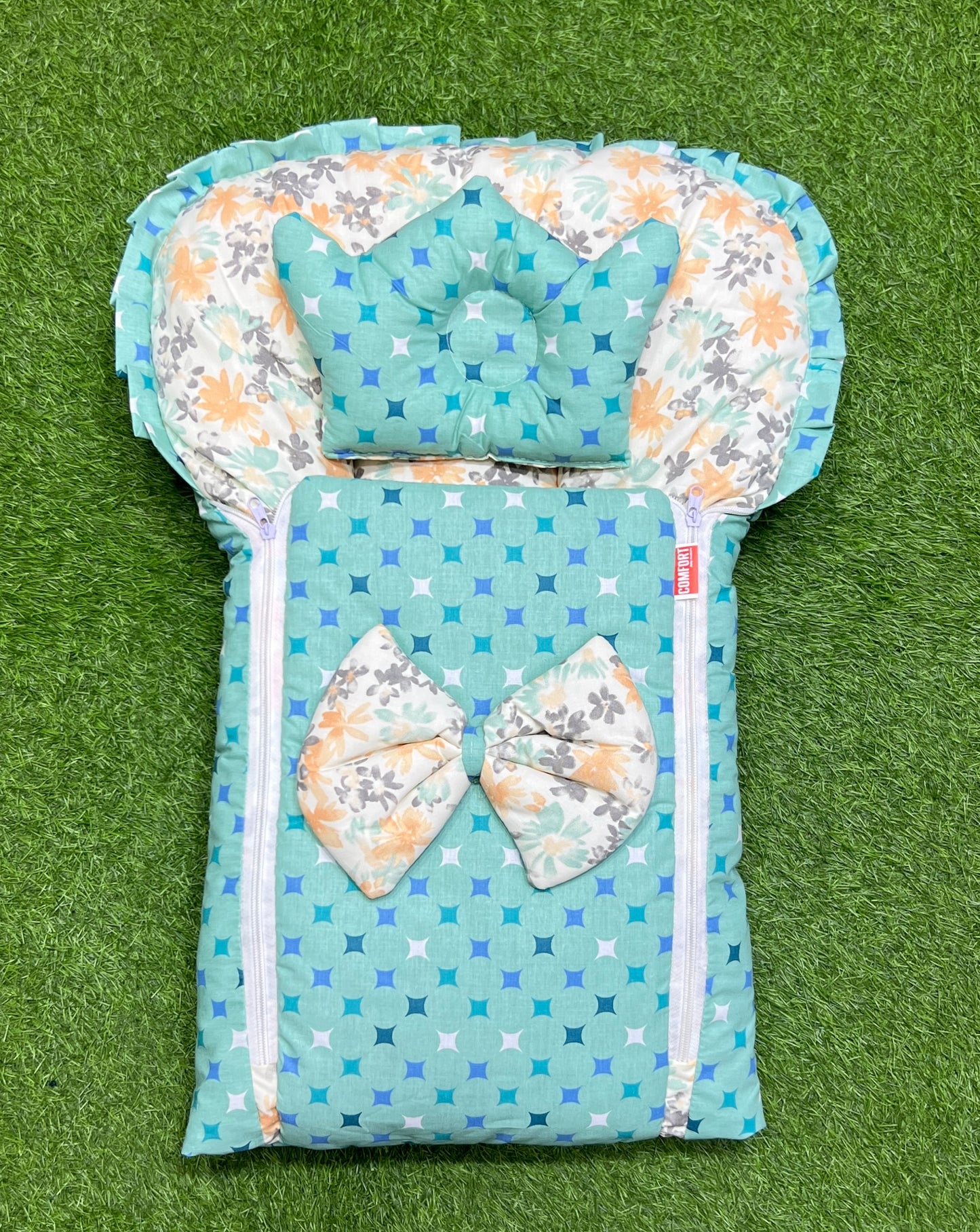 Butterfly Bow Carry Nest (Sea Green)