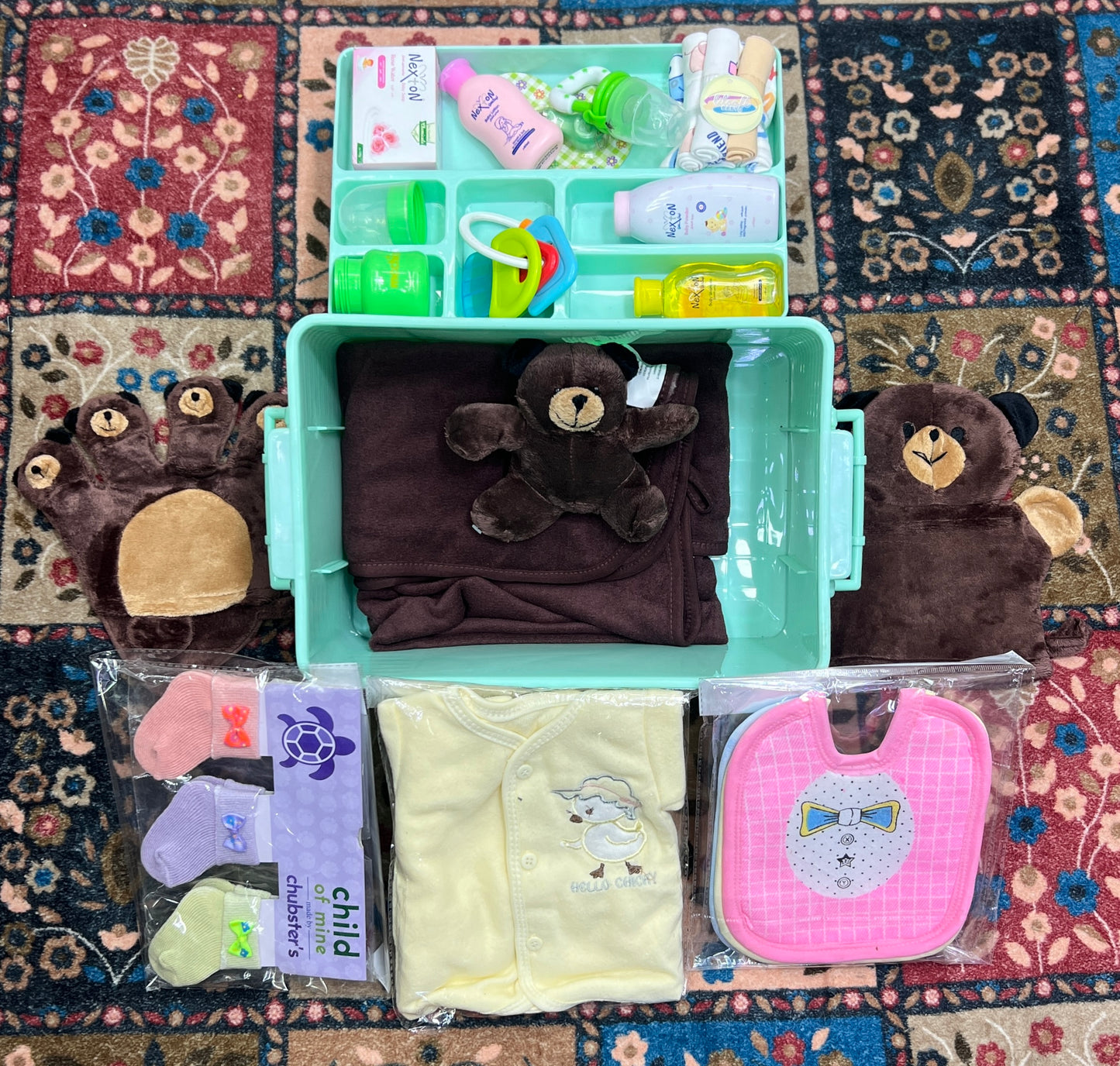 Complete 28pcs Newborn Gift Accessories Box