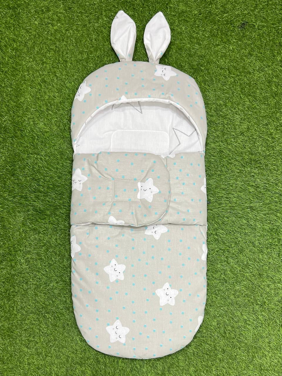 Rabbit Swaddle Cotton (Grey)