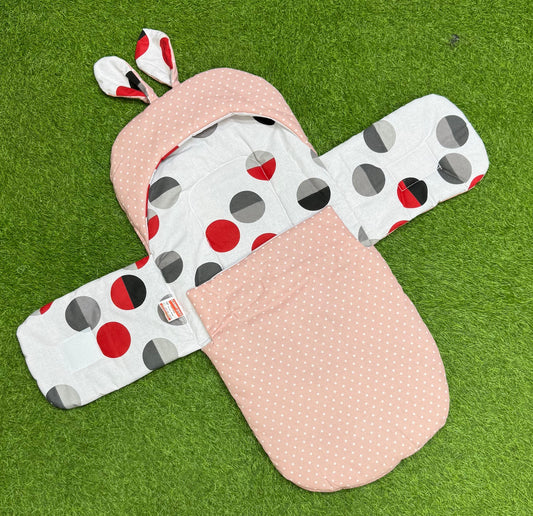 Rabbit Swaddle Cotton (Peach)