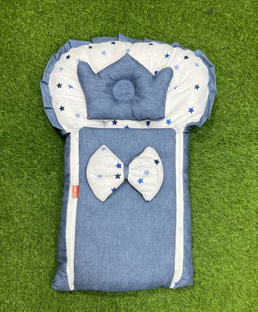 Butterfly Bow Carry Nest (Blue)