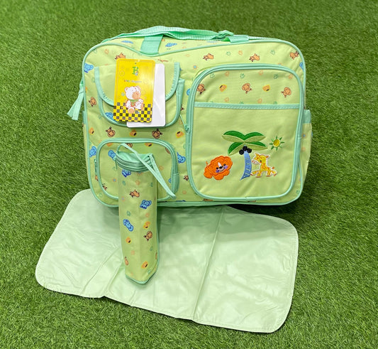 Imported Newborn 3pcs Maternity Bag Set - Green