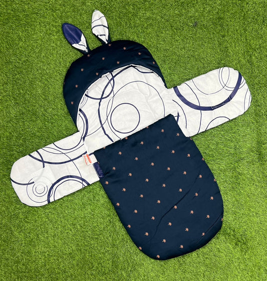 Rabbit Swaddle Wrap - Cotton (Blue Legend)*