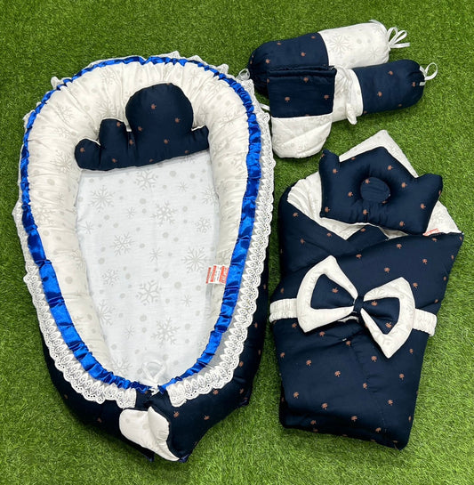{Limited Edition} 9pcs Baby Snuggle Bed Set (Blue Legend)