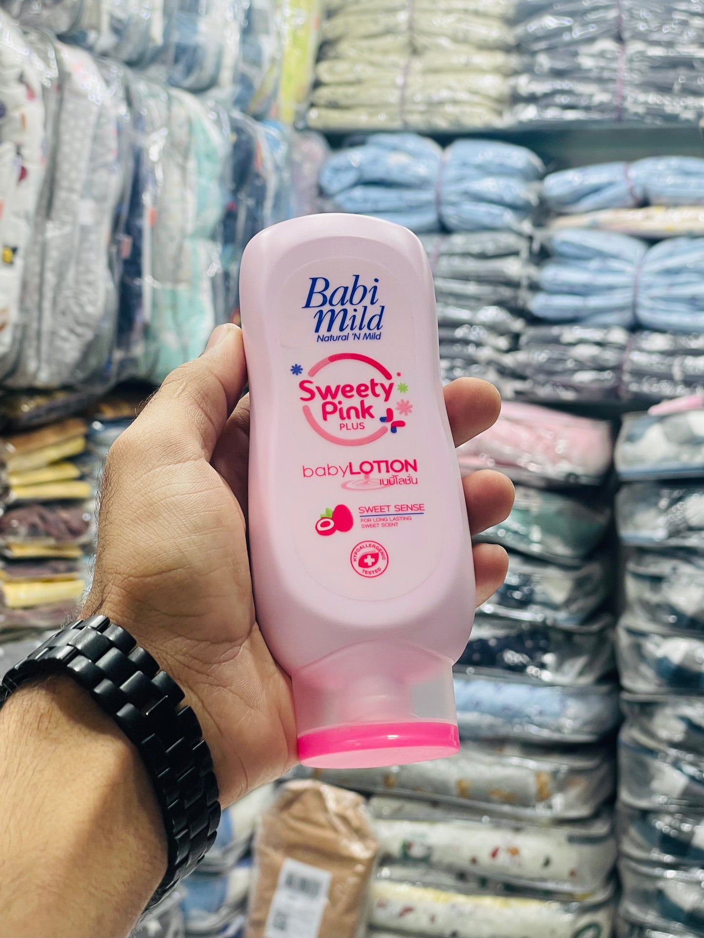 Babi Mild Sweety Pink (plus) Baby Lotion 180ml