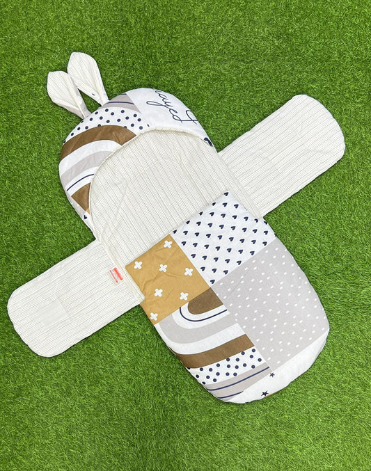 Rabbit Swaddle Cotton (Desert White)