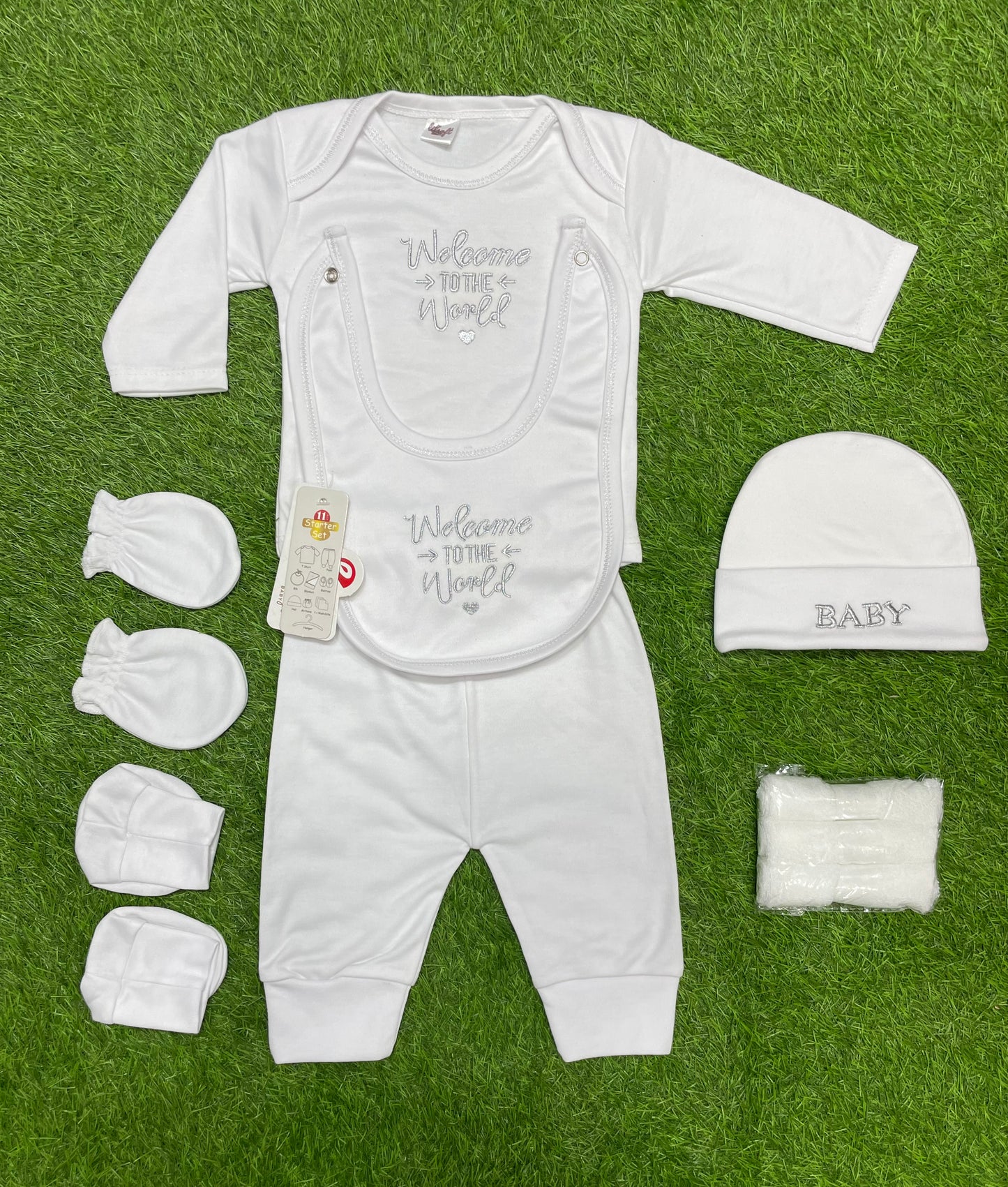 Baby starter 2024 kit clothes