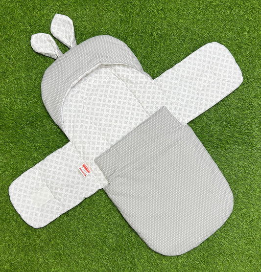 Rabbit Swaddle Cotton (Grey)