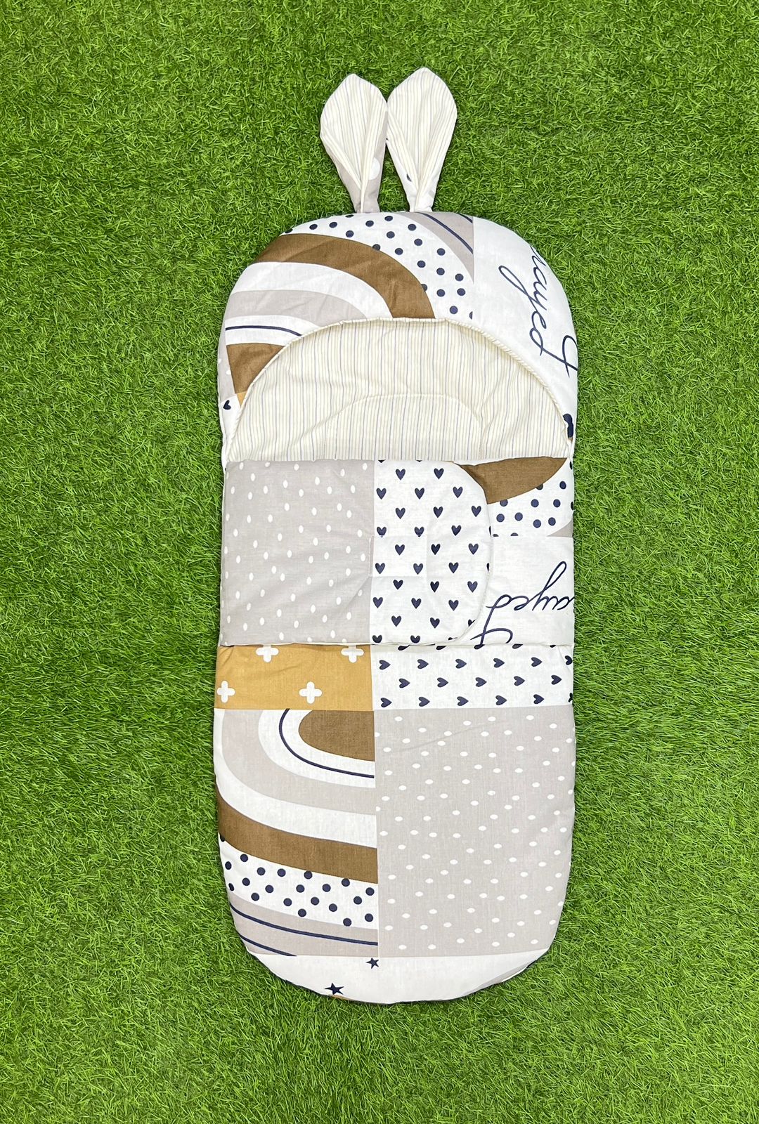 Rabbit Swaddle Cotton (Desert White)