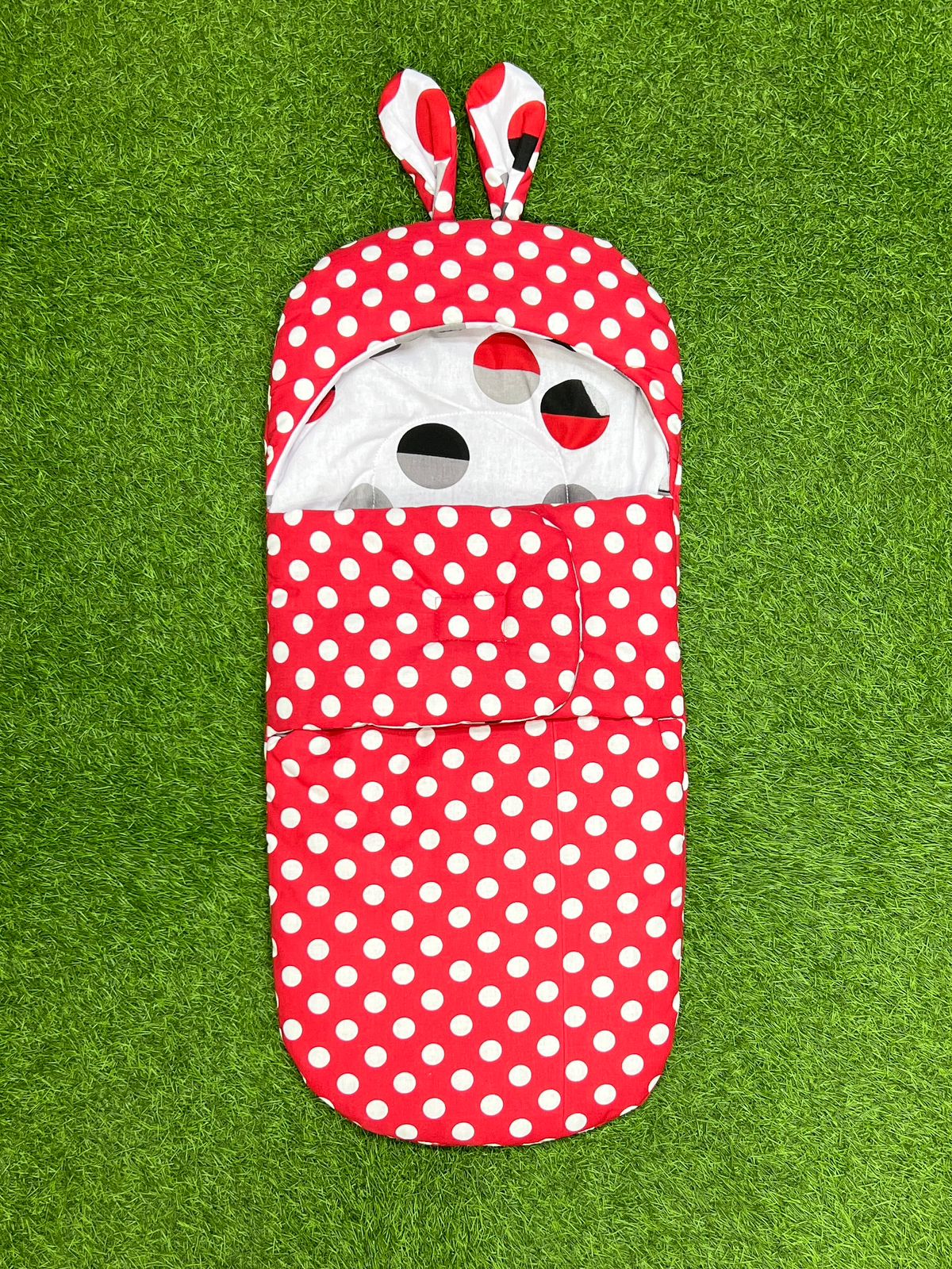 Rabbit Swaddle Cotton (Red)